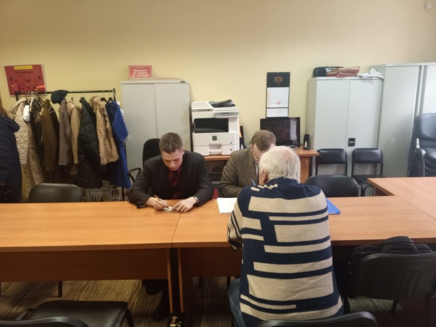 Юристы провели прием граждан