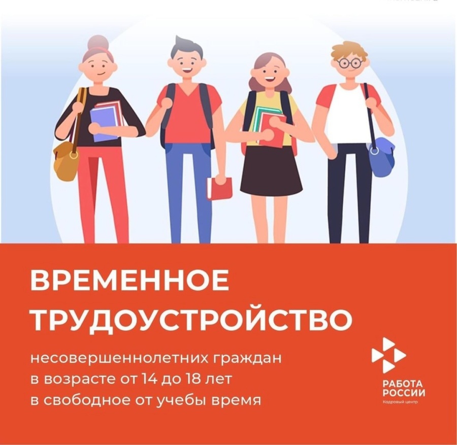 Трудоустройство несовершеннолетних с 14 до 18 лет. Инструкция.