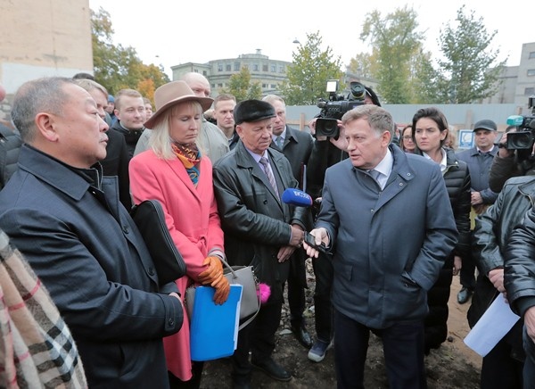 Макаров поддержал жителей Петроградского района, протестующих против уплотнительной застройки
